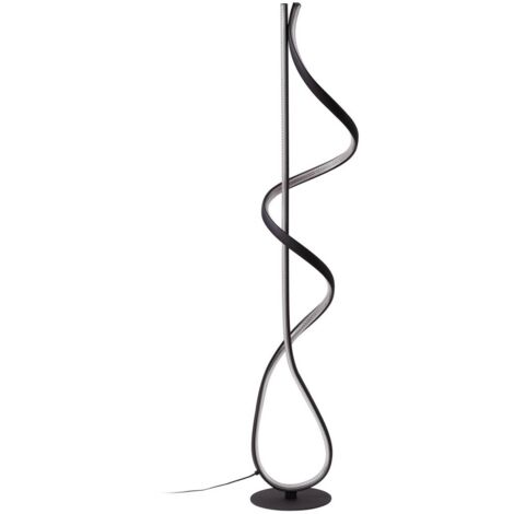 LED Stehlampe "Rodado" aus Aluminium für Wohnzimmer & Esszimmer von Lucande (1/5)