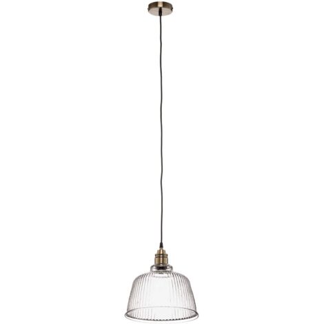 Pendelleuchte "Leana" aus Glas für Wohnzimmer & Esszimmer von Euluna (1/5)