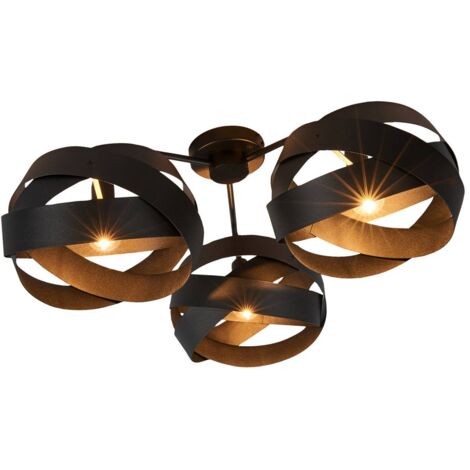 Deckenlampe "Tornado" aus Metall für Wohnzimmer & Esszimmer von Euluna (1/5)