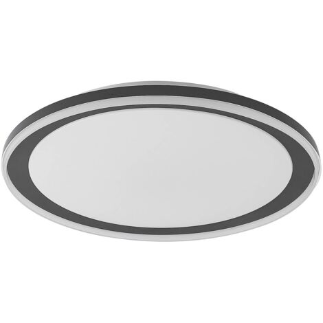 LED Deckenleuchte "Verdan" aus Metall dimmbar mit Fernbedienung für Wohnzimmer & Esszimmer von Lindby (1/5)