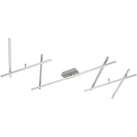 LED Deckenleuchte "Kerem" aus Metall dimmbar für Wohnzimmer & Esszimmer von Lindby (1/5)