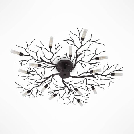 Deckenlampe "Bigna" aus Metall für Wohnzimmer & Esszimmer von Lindby (1/5)