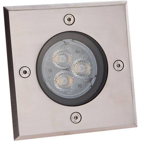 LED Bodeneinbauleuchte "AVA" aus Aluminium von Lucande