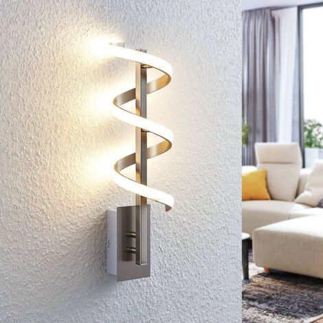 LED Wandleuchte, Wandlampe Innen "Pierre" aus Metall für Flur & Treppenhaus von Lindby