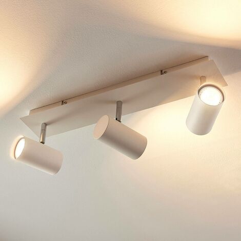 LED-Strahler Iluk GU10 Lampenwelt Deckenlampe 3-flammig Wohnzimmer Leuchte Weiß 