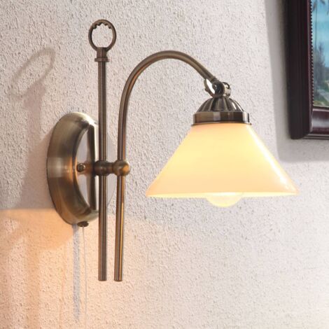 Wandleuchte, Wandlampe Innen "Otis" aus Metall für Flur & Treppenhaus von Lindby