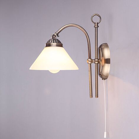 Wandleuchte, Wandlampe Innen "Otis" aus Metall für Flur & Treppenhaus von Lindby