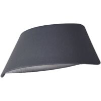 LED Wandleuchte außen "Glen" aus Aluminium von Lucande