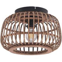 Deckenlampe "Bominio" aus Holz für Wohnzimmer & Esszimmer von Lindby