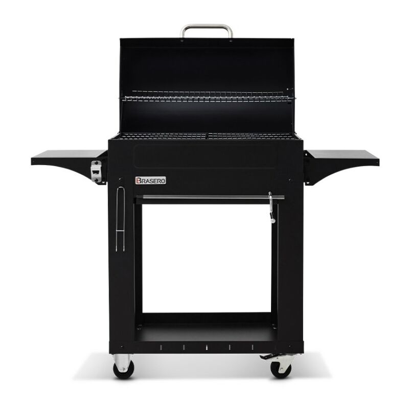 Barbecue Pivotant BBQ-TORO - Gril Charbon De Bois, Ø64 Cm, Avec Manivelle Et Tiroir à Cendres