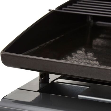 Brasero - Barbecue Emma Gun Metal 4 Feux + 1 Side - FlexiGrill - Surface De Cuisson 64 X 41,5 Cm - 15,1 KW - Gamm Vert