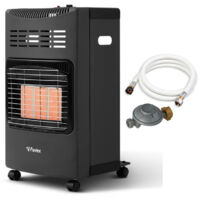 Favex – Chauffage d'appoint gaz infrarouge pliable – 3 puissances 1,55/2,9/4,2 kW – Réchauffe jusqu'à 40 m² – Sécurité ODS et thermocouple