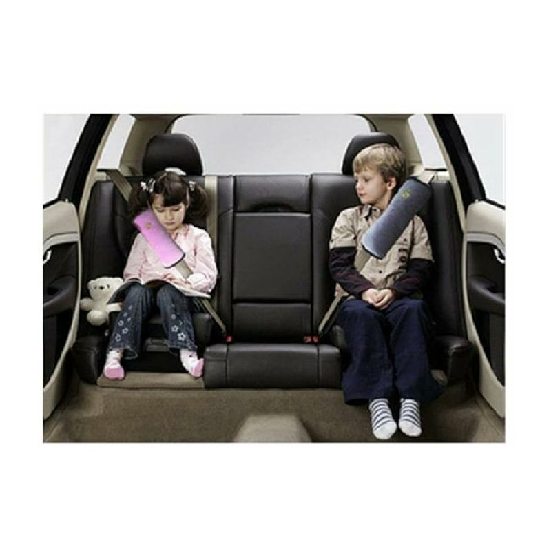 2 Coussins De Ceinture Confortables Pour Voiture - Protection Douce Pour Épaules Enfants Et Adultes | Conduite Longue Distance