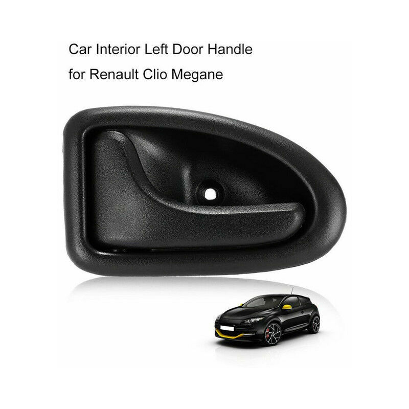 Poignée de porte intérieure gauche de voiture poignée de traction interne  pour Renault Clio Megane - Main