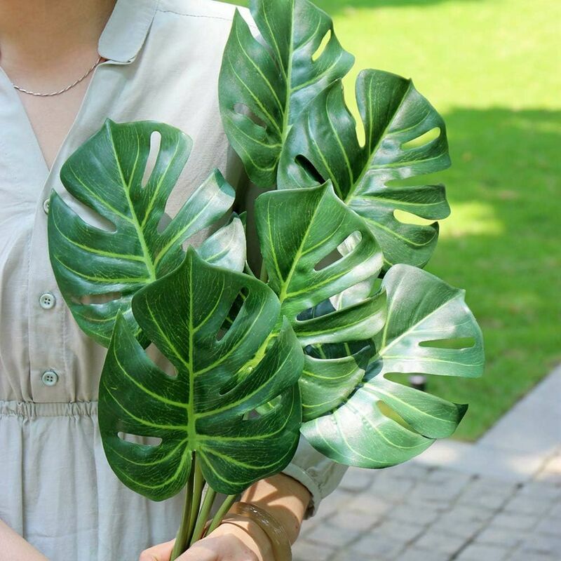 Grande Feuille Tropicale - Monstera - Jour de Fête - Sets de Table