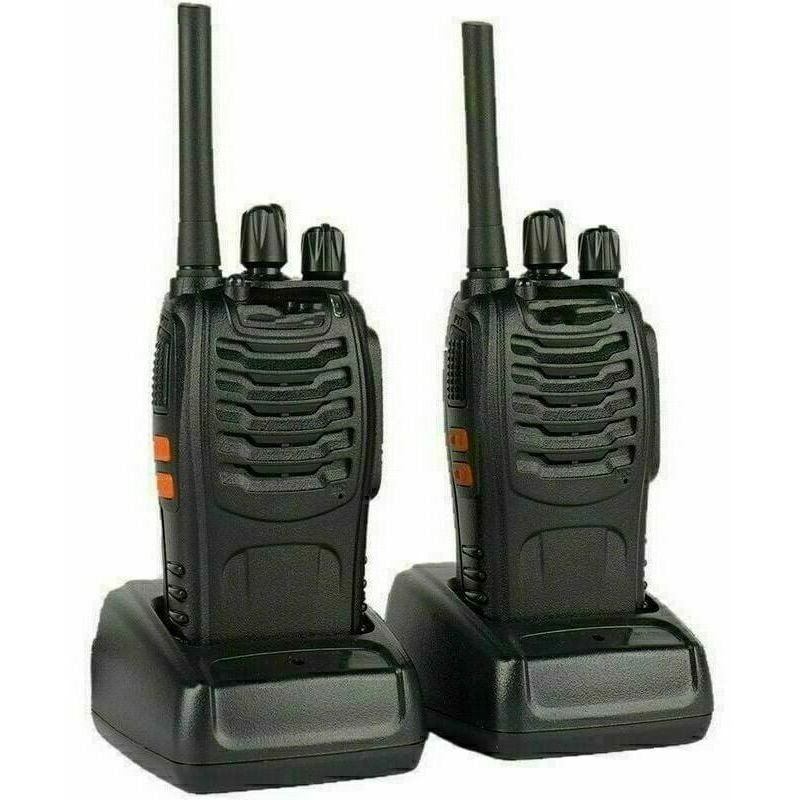 Talkies-walkies pour enfants rechargeables 1500mah talkie-walkie longue  portée pour garçons filles, avec 22 canaux radio 2 voies et écran LCD,  jouets cadeau 2 Pcs