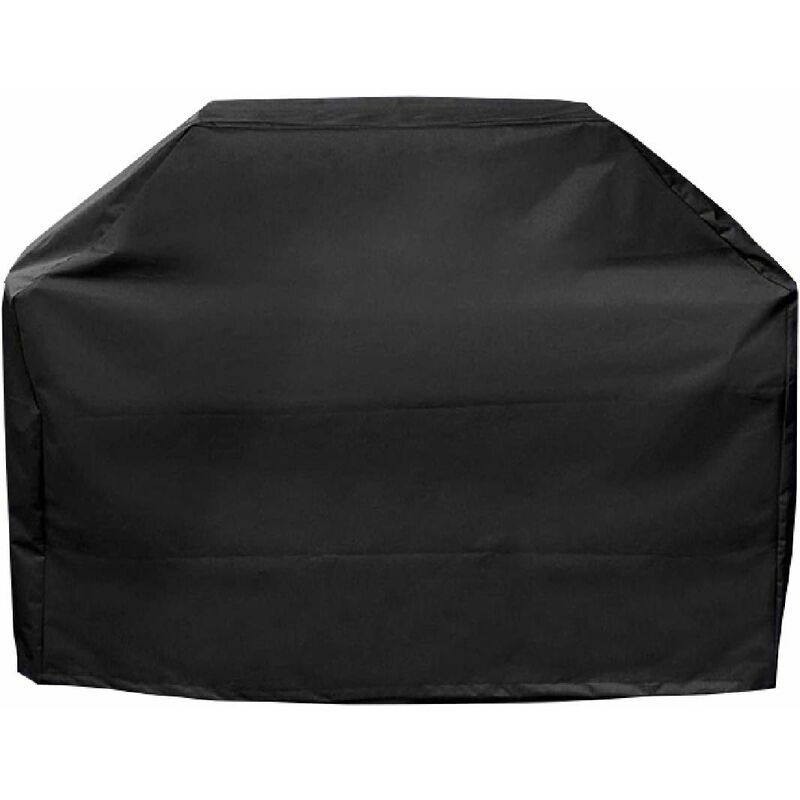 Housse pour plancha - COOK'IN GARDEN - L 69 x P 59 x H 21 cm - Polyester  noir - Déperlante et imperméable