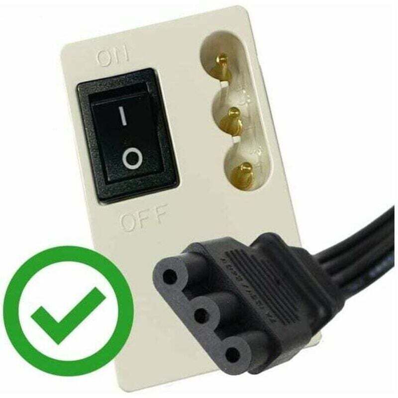 Pédale De Machine à Coudre Universelle DeJivsin 220V - Compatible Alfa, Elna, Babylock, Janome