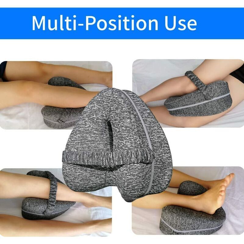 MillyBeas Oreiller Orthopédique Pour Genou Et Jambe Pour Dormir Sur Le