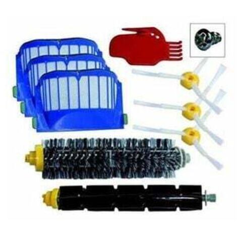 Kit De Pièces De Filtre Hepa Pour Aspirateur,brosse Latérale Principale