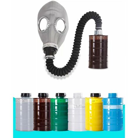 6800 Masque à gaz, peinture en aérosol Décoration chimique