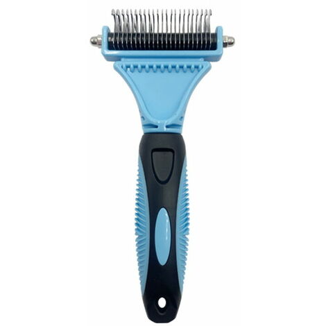 Brosse Bleue pour enlever les poils morts