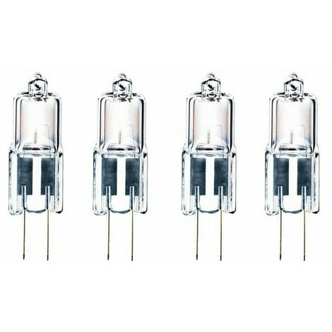 Ampoules Halogènes G4,12V 20W, Blanc Chaud 3000K, 350LM, Gradable