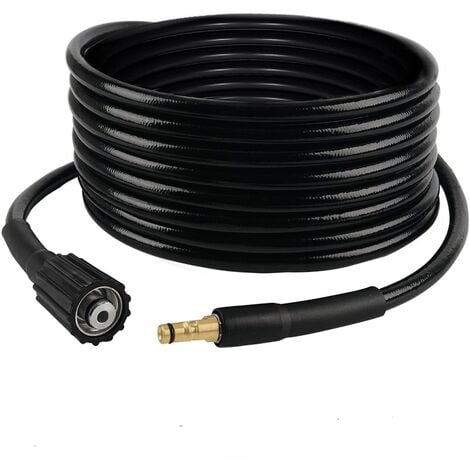Tuyaux de remplacement pour nettoyeurs haute pression, pistolets à eau haute pression, tuyaux haute pression, accessoires pour nettoyeurs haute pression, filetage M22 - raccord rapide, connecteur à cl