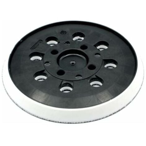 Plateau de ponçage pour Bosch (Ø 125 mm, dureté moyenne avec système accessoires pour ponceuse excentrique PEX 300/400 AE / 4000 AE / Advanced Orbit 18,TRIMEC