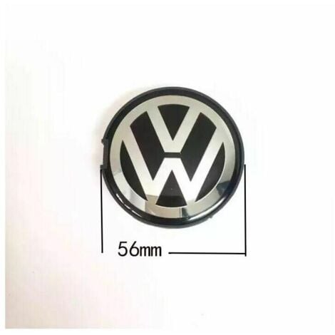 Lot de 4 cache-moyeux d’origine pour jantes aluminium，56mm