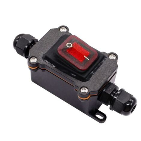 Interrupteur éTanche IP67 12V DC 20A Interrupteur éTanche à Haute Intensité,TRIMEC