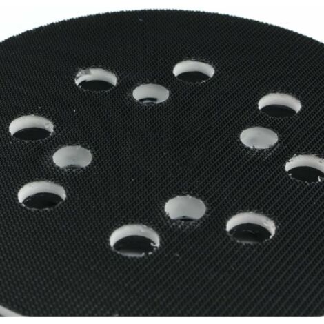 Plateau De Ponçage 125mm Pour Ponceuse Bosch - Dureté Moyenne, 8 Trous