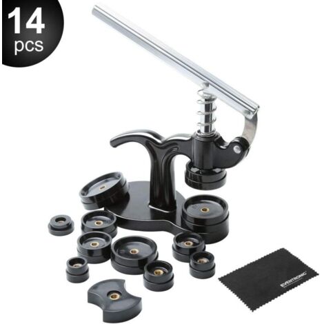 Kit Seiko Mod Presse Montre Réparation - - Fermeture Boîtier Arrière - Pour Montres Rondes Outil Changement Pile - 9