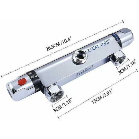 Mitigeur de robinet de douche thermostatique de douche-----TRIMEC