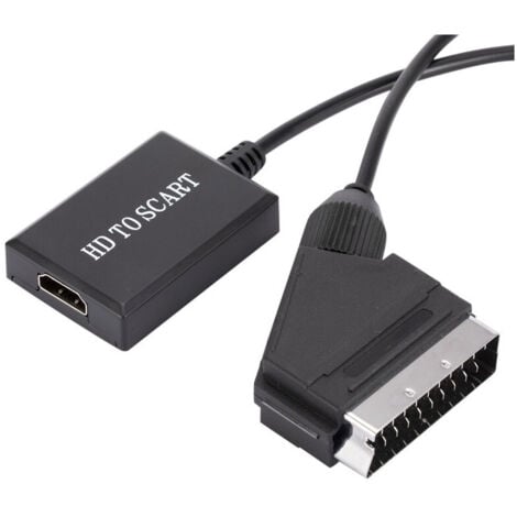 convertisseur hdmi vers péritel adaptateur audio vidéo hd 1080p pour hdmi vers péritel Sky Box Stb--TRIMEC