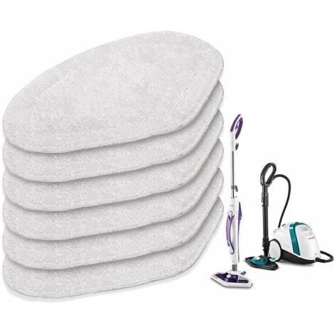 Remplacement pour Polti Vaporetto Brosse Vaporforce, Produit Authentique pour Smart 35Mop, Smart 40Mop - 6 pièces--TRIMEC
