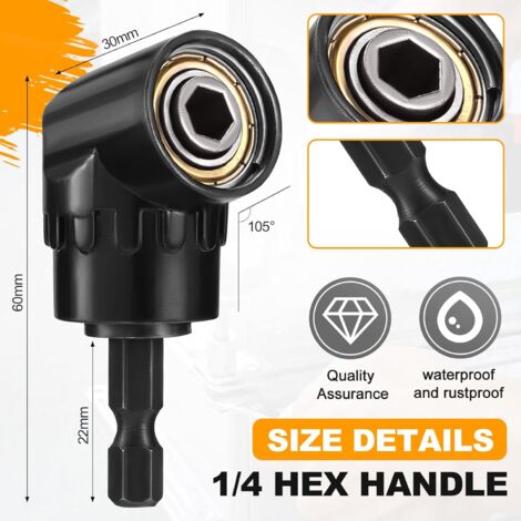 Lot De 11 Embouts à Angle Droit Shockwave – Idéal Pour Clé à Choc, Embout 25 Mm, Manuel, Finition Polie