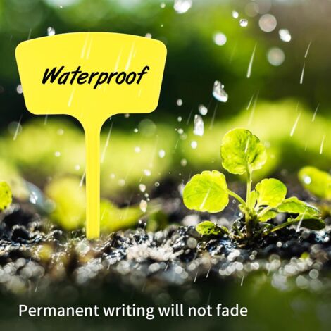 BCOATH Lot De 10 Étiquettes Réutilisables Pour Plantes De Jardin Marqueurs De Taille Pour Le Jardinage