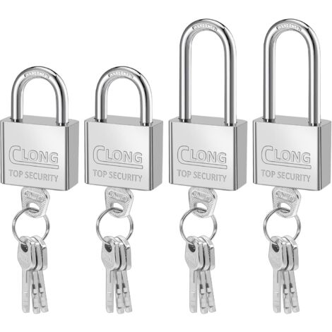 Lot de 2 cadenas à combinaison avec code à combinaison à 4 chiffres, serrure de valise, serrure Lot de 2 cadenas à combinaison avec code à combinaison à 4 chiffres, serrure de valise, serrure
