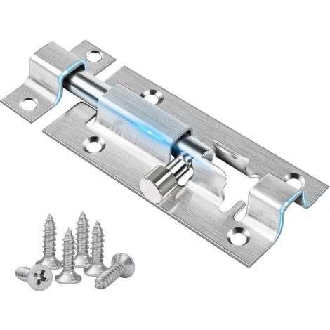 Verrou De Porte De 75 Mm En Acier Inoxydable Pour Chambre à