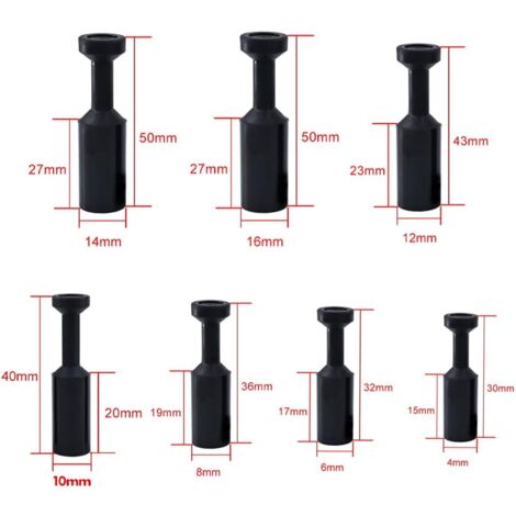 Lot De 20 Bouchons D'obturation Nylon Gris M16x8mm – Uxcell – Neuf