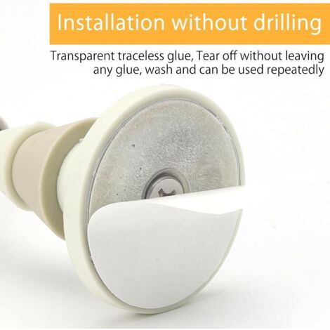 Lot De 2 Butoirs De Porte Magnétiques En Métal - Butée De Porte En Acier Inoxydable - Butée De