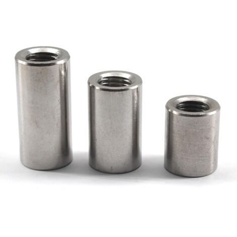6 Douilles à Douille Rondes En Inox - Tailles Graduées Pour Décorer Gâteaux, Biscuits, Pâtes, Beignets