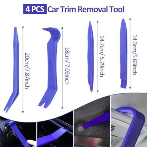 Outil Demontage Garniture Voiture: 17 Pièces Réparation Garniture Kit