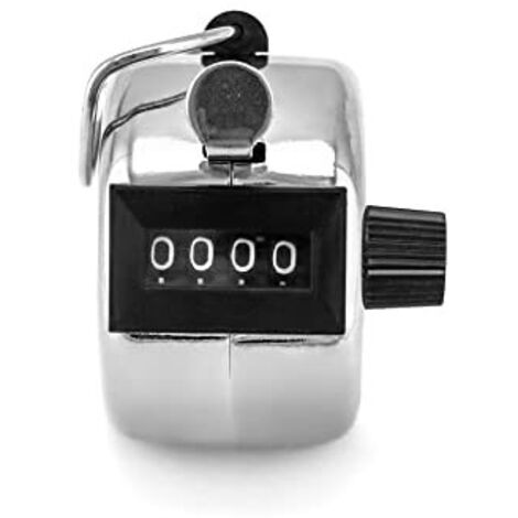 Compteur Numérique Manuel Compteur Manuel Mécanique Horsky - Compte Jusqu'à 9999, Réinitialisation Facile Outil Comptage Sans Pile Compteur Numérique Manuel Compteur Manuel Mécanique Horsky - Compte Jusqu'à 9999, Réinitialisation Facile Outil Comptage Sans Pile