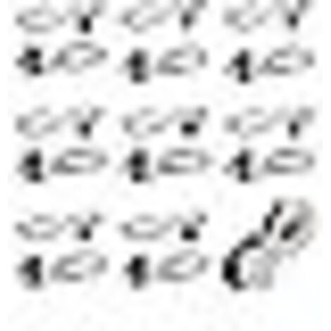 Hotop Lot De 8 Paires De Maillons Manquants - Compatible Chaîne 6, 7, 8 Vitesses, Acier Inoxydable, Réutilisable, Argent