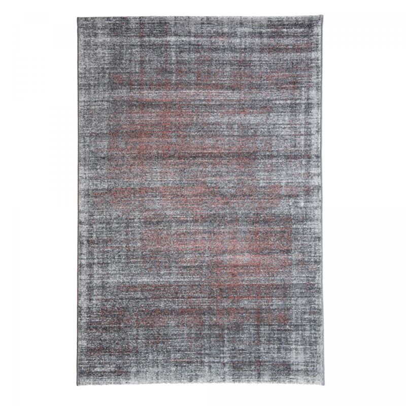 Tapis tissé fin Vintage beige gris pour salon, chambre 340x240