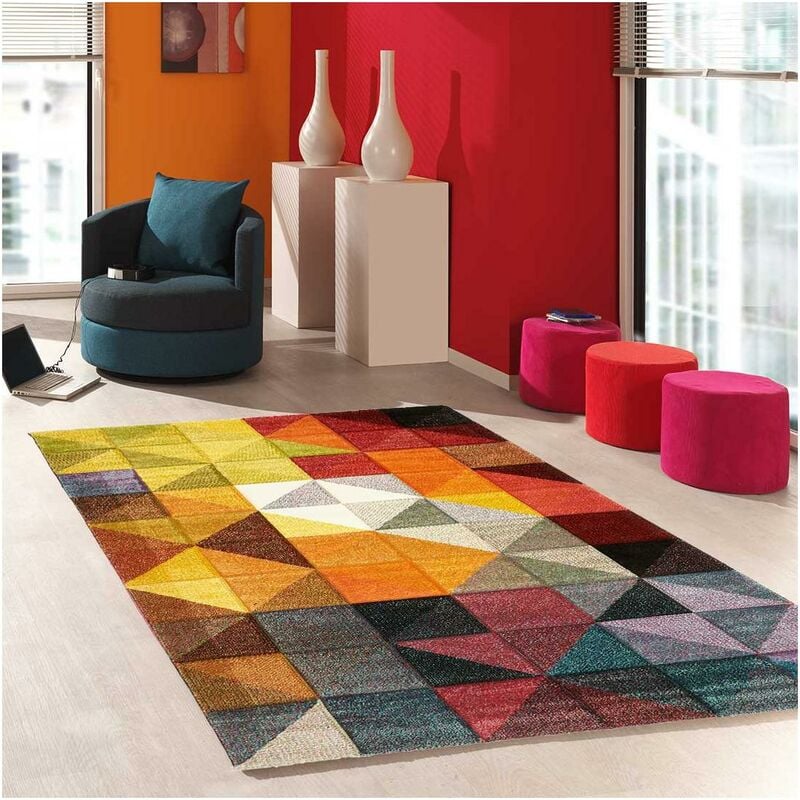 tapis salon rouge décoration de maison moderne de luxe table basse grand  tapis nordic tapis fille de sol antidérapant chambre tapis entree