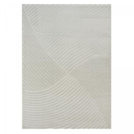 Tapis intérieur extérieur Gris 80x150 LYN14 GEMGRAF ton sur ton en relief (1/5)