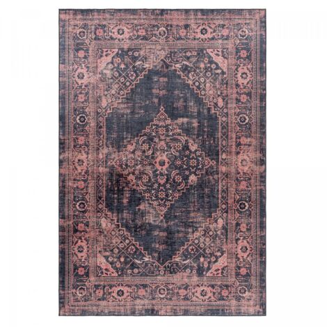 Tapis orient 80x150 rouge rectangle motifs orientaux AKIAK (1/5)
